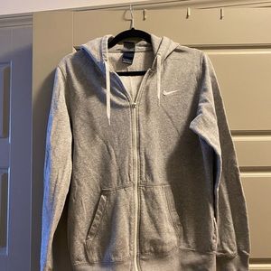 Nike grey jacket large